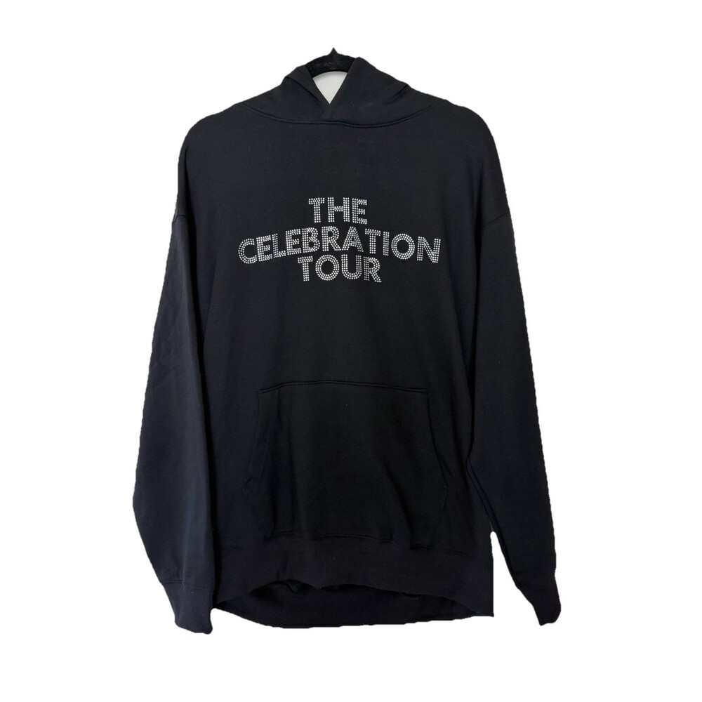 Madonna The Celebration Tour Rhinestone Hoodie Size Large